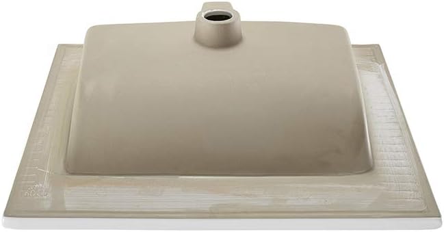 Swiss Madison Well Made Forever SM-VT327-3 Voltaire Vanity Top Sink, Glossy White