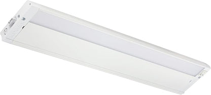 Kichler 4U Series 22" 120V LED Under Cabinet Light in White, 3000K, (22" L x 4.5" W x 1"H), 4U30K22WHT