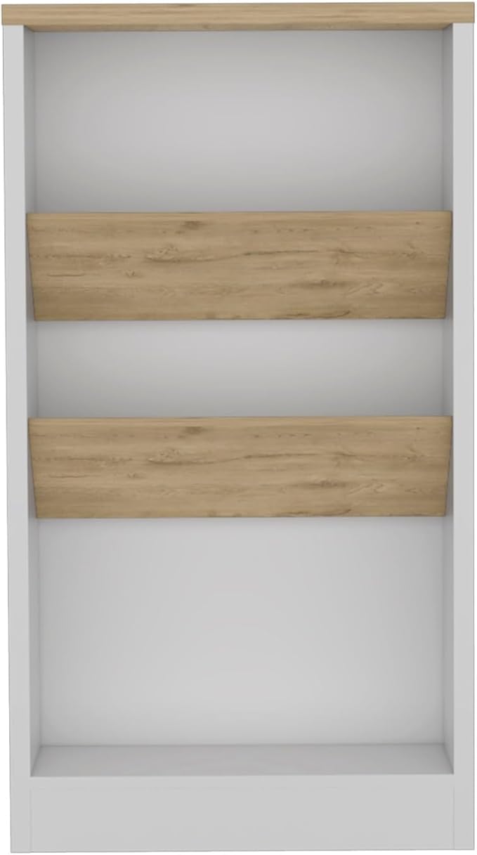 Kitchen Island 41" H with 2 Bottle Organizers and Shelves Elegant Style Side Table for Wine Collection Practical