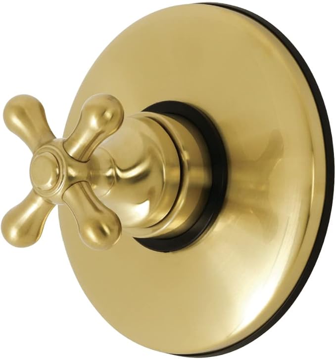 Kingston Brass KB3007AX Vintage Volume Control, Brushed Brass
