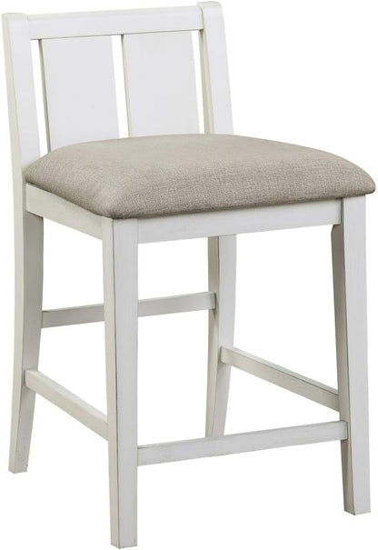 Counter Height Dining Set with Table and 2 Chairs for Kitchen Island Use