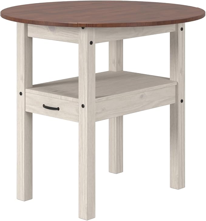Furniture Dash - Kitchen Island with Seating - Dining Room Table Set for 4 - Small Dining Table Set for 4 - Counter Height Table - Kitchen & Dining Room Sets - 39" W x 39" D x 35.43" H - Farm Range