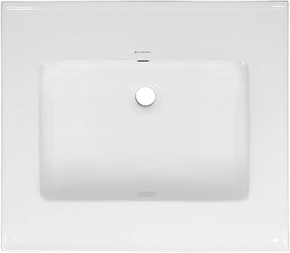24" Vanity Top Without Faucet Hole