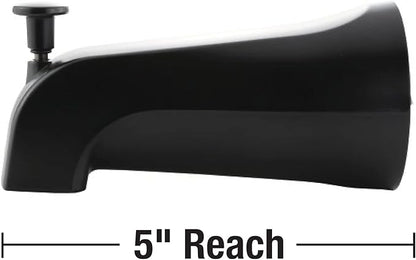 Danco 11079 Tub Spout, Matte Black