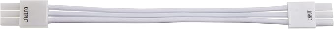Satco 63/515 CounterQUICK Under Cabinet Linkable Cable, White