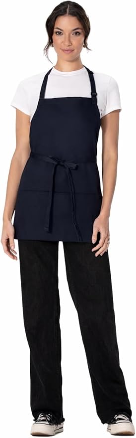 Chef Works Unisex Three Pocket Apron