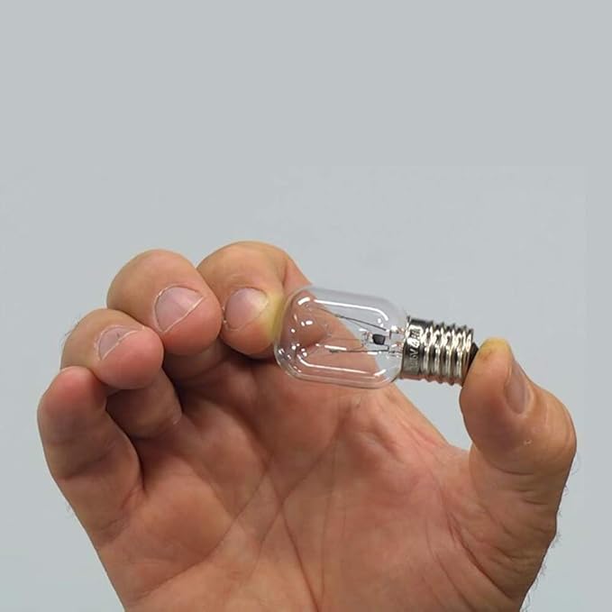 AMI PARTS 8206232A Bulb 40w 125v Microwave Oven Light -Under Hood Microwave Bulb- E17 Fit for Whirlpool Microwave Light Bulb