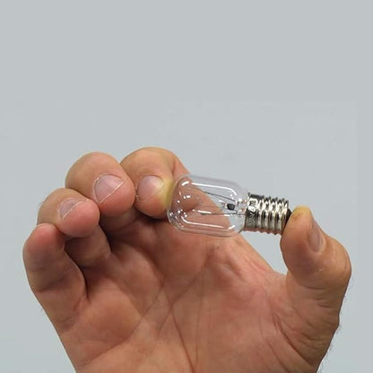 AMI PARTS 8206232A Bulb 40w 125v Microwave Oven Light -Under Hood Microwave Bulb- E17 Fit for Whirlpool Microwave Light Bulb