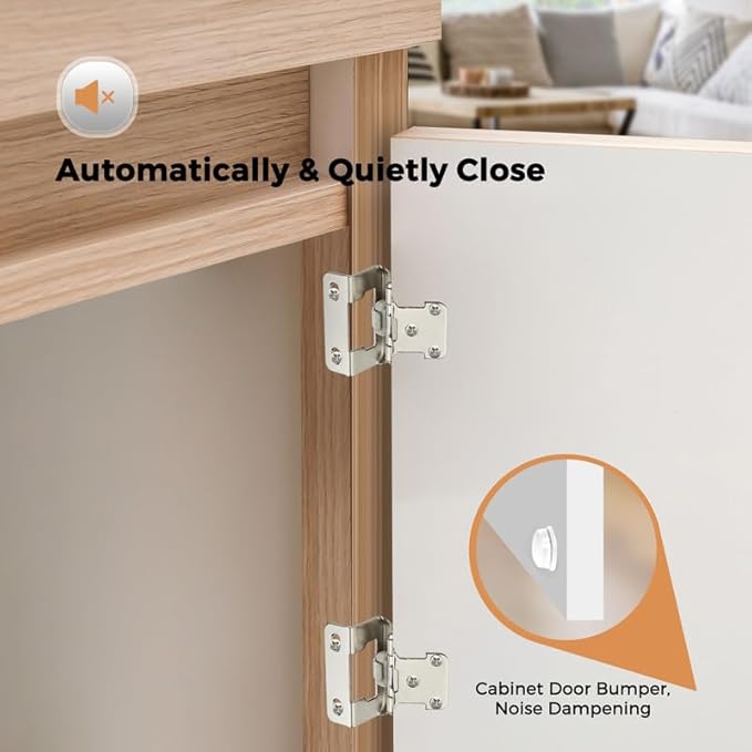 Ravinte 10 Pack 5 Pairs Semi-Overlay 1/2 inch Self-Closing Face Frame Cabinet Hinges Satin Nickel Half Wrap-Around Kitchen Cabinet Door Hinges Face Mount Cabinet Hardware