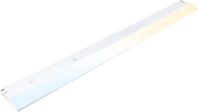 Enbrighten 36 inch Hardwired Under Cabinet Lights, 2385 Lumens, Five White Settings from (2700K-6500K), Full Range Dimmable, Under Counter Light, Linkable Under Counter Lights for Kitchen 82923-T1
