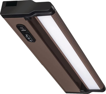 Juno UPLD 22IN SWW4 90CRI BZ M6 Swivel LED Undercabinet with 3000K/3500K/4000K CCT, 22 Inch, Bronze