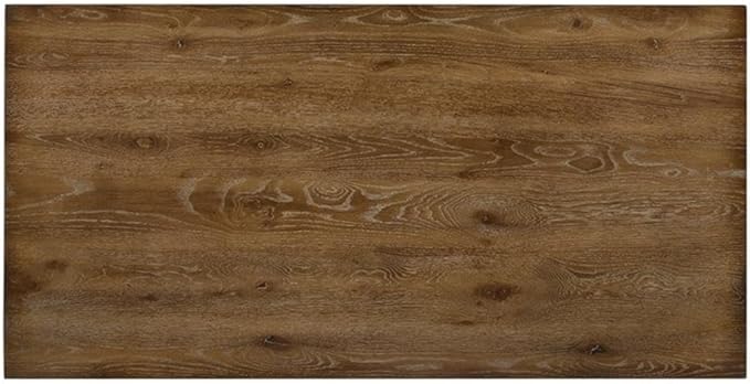 Acme Martha II Rectangular Wooden Counter Height Table in Weathered Oak