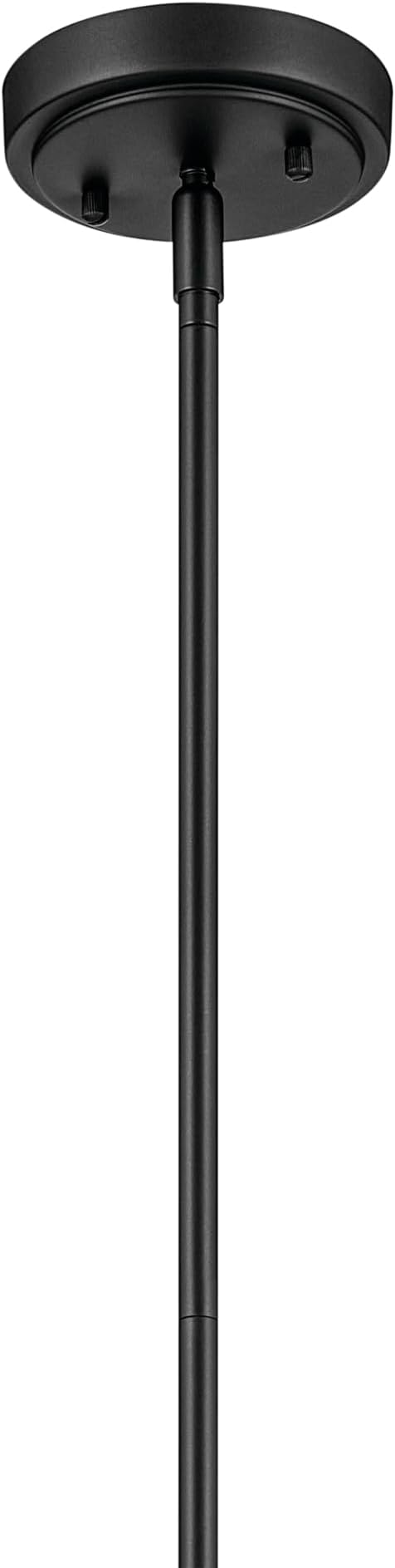 Everly 13.75" 1-Light Bell Pendant with Clear Seeded Glass in Black, for a Kitchen Island, Dining Nook, or Home Bar, (13.75" x 7") 2456BKCS