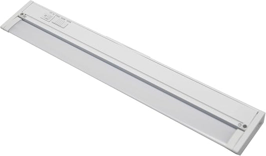 LEDVANCE 18" LED Undercabint Light, 14W, 3 CCT Select 2700/3000/4000K, 80 CRI, Linkable, 1000 LMS, Accessories Included - 1 Pack (62442)