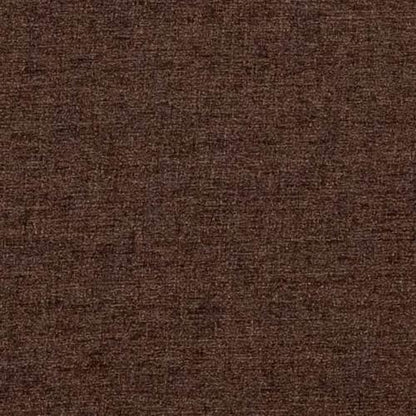 East West Furniture POC-SBR-C Portland Dining Chairs - Linen Fabric Upholstered Wooden Chairs, Set of 2, Saddle Brown