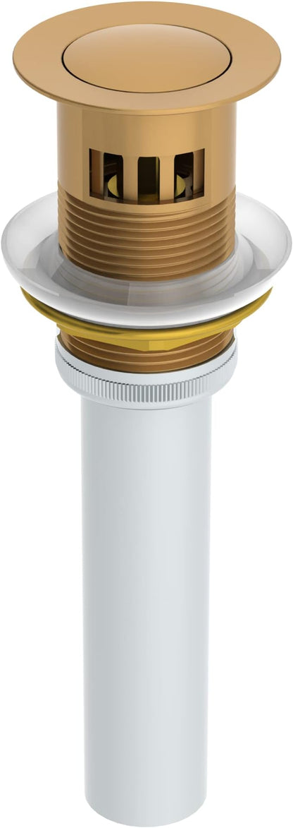 Symmons Dia Widespread Two-Handle Bathroom Faucet with Push Pop Drain Assembly in Brushed Bronze (1.0 GPM), Large