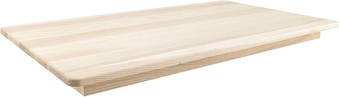 Camper Comfort 100% Ash Hardwood RV/Camper Tabletop | Desktop | Island Countertop | Made in America (Raw Unfinished, 30" W x 42" L)
