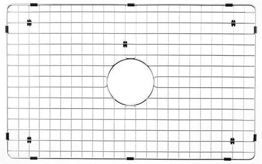 Houzer BG-7100 - Stainless Steel Wirecraft Bottom Sink Grid for Houzer Sink Model PTS-4100, Durable Sink Protector Rack for Dishes, Utensils, and Kitchen Accessories