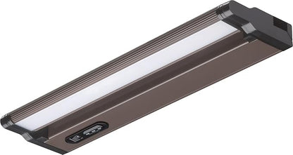 Juno UPLD 22IN SWW4 90CRI BZ M6 Swivel LED Undercabinet with 3000K/3500K/4000K CCT, 22 Inch, Bronze