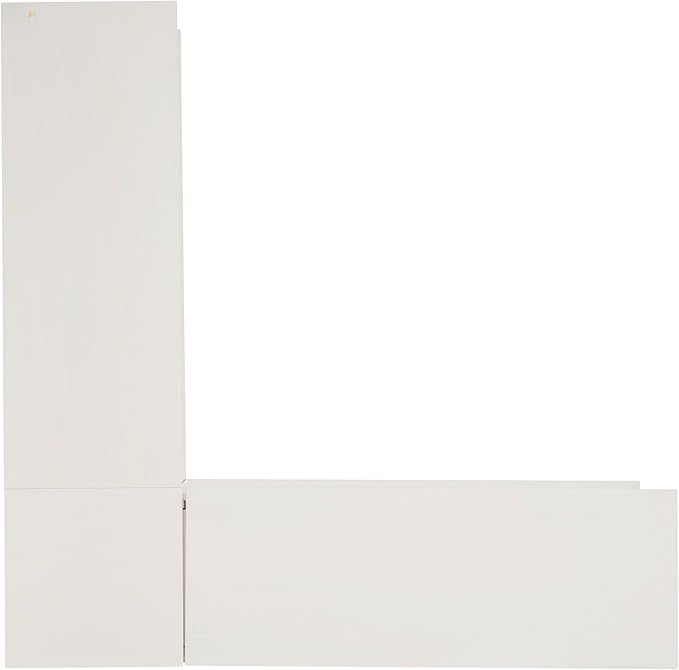 Linon Tobin White Dining Nook with Hidden Storage Includes Beige Cushion Set and Pillows