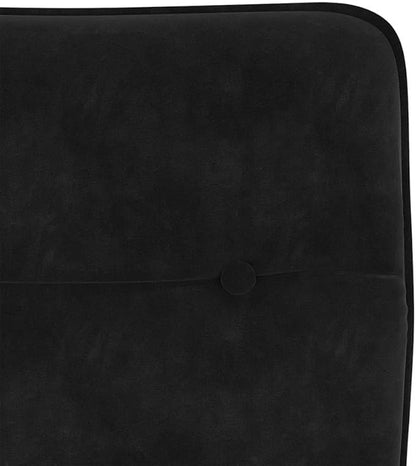 Dining Chairs Set of 2 Black Velvet Upholstery, 21.3x17.7x32.7 in Modern Accent Seat for Kitchen, Dining Room or Living Room Use