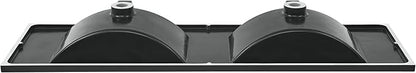 60 inch Vanity Top Bathroom Sink in Matte Black with 3 Holes
