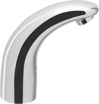 Sloan SF-2450 Sensor Activated Touch-Free Faucet (6 - Pack), Commercial Grade with Mounting Hardware - 0.5 GPM Battery-Powered Deck-Mounted Mid Body, Polished Chrome Finish, 3362124