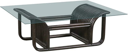 Dulles Glass 24X48 inch Rectangular Glass Table Top - Tempered - 1/4" Thick Glass Surface, Safe Flat Polished, Eased Corners, Multipurpose for Dining Table, Patio, Coffee and End Table