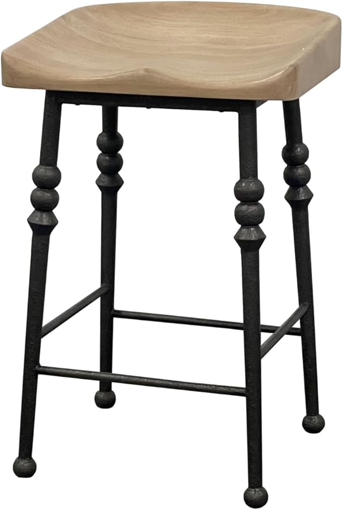 Modern Dining Chairs with Comfortable Seat - Sturdy Natural Design for Versatile Use, Simple Stylish Construction Kitchen Island Counter Height Stools for Dining Room and Bedroom,Brown
