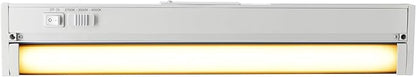 LEDVANCE 18" LED Undercabint Light, 14W, 3 CCT Select 2700/3000/4000K, 80 CRI, Linkable, 1000 LMS, Accessories Included - 1 Pack (62442)