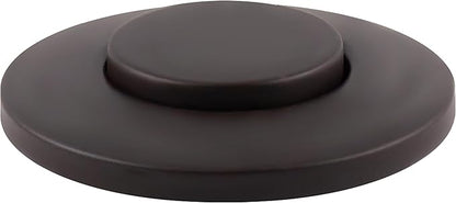 Westbrass ASB-B3-12 Sink Top Waste Disposal Replacement Air Switch Trim Only, Flush Button, Oil Rubbed Bronze