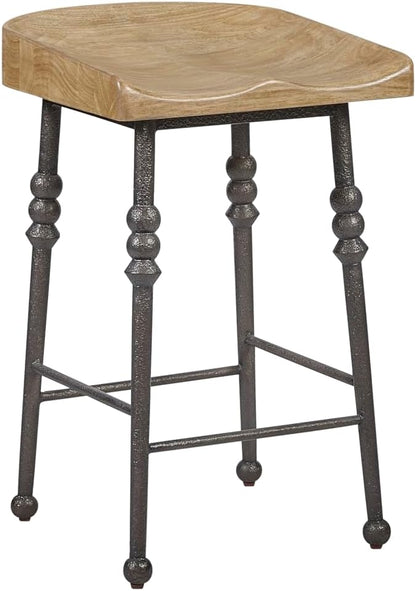 Modern Dining Chairs with Comfortable Seat - Sturdy Natural Design for Versatile Use, Simple Stylish Construction Kitchen Island Counter Height Stools for Dining Room and Bedroom,Brown