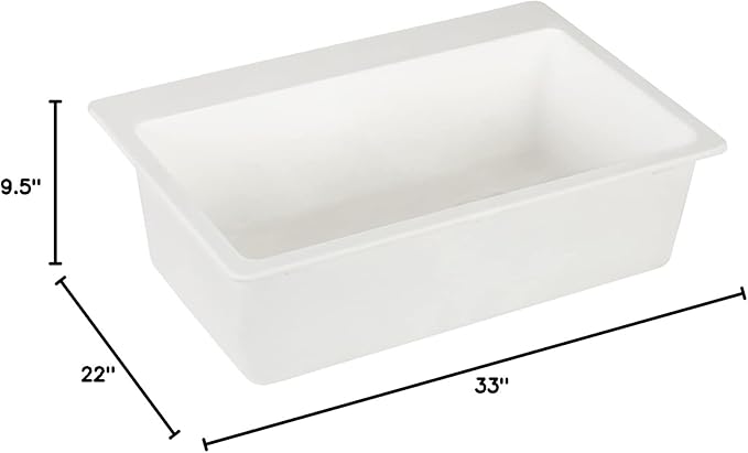 Signature Hardware 447666 Totten 33" Drop In or Undermount Single Basin Granite Composite Kitchen Sink