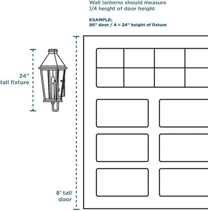 Progress Lighting Endicott Collection 1-Light Clear Seeded Glass Craftsman Outdoor Medium Wall Lantern Light Textured Black