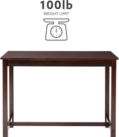 Linon Claridge Dark Espresso 42 inch Height Bar Table