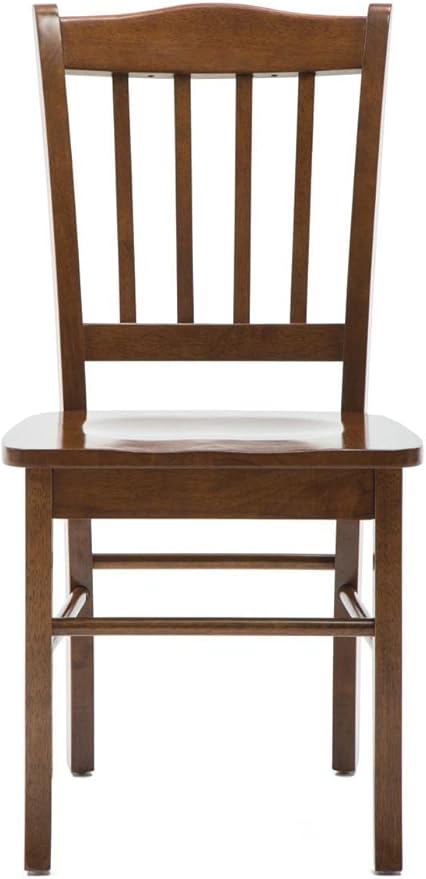 Boraam Shaker Chair, Walnut, Set of 2