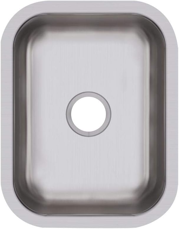 18 Gauge Stainless Steel 16" X 20.5" X 8" Single Bowl Undermount Bar/Prep Sink