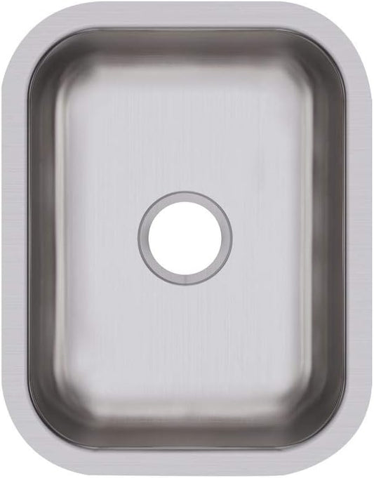 18 Gauge Stainless Steel 16" X 20.5" X 8" Single Bowl Undermount Bar/Prep Sink