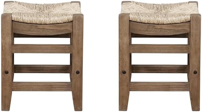 Alaterre Furniture Newport Dining Table Set, Concrete Gray