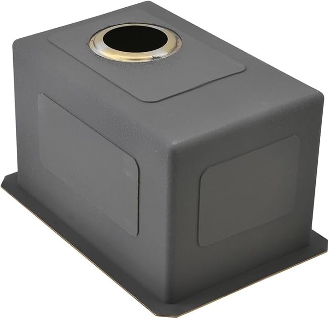 Gold Bar Sink Undermount-VASOYO 10x18 Small Kitchen Sink Undermount Outdoor Rv Sinks 16 Gauge Gold Stainless Steel Single Bowl Deep Wet Bar Sinks with Accessories