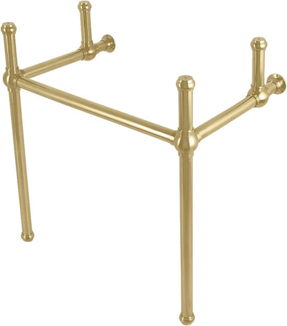 Kingston Brass VBH281833BB Addington Brass Console Sink Legs, Brushed Brass