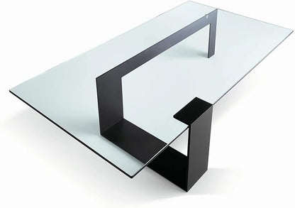 Clear Rectangle Tempered Glass Table Top 20" x 36", 3/8" Thick Pencil polished Edge, Scratch Resistant, Easy Clean Replacement for Dining, Coffee, or Office Tables – Fab Glass and Mirror