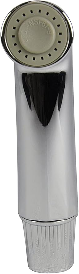 Universal Fit Sink Spray Attachment, Kitchen Side Sprayer Head, Pull Out Spray Head, Faucet Sprayer Replacement, Chrome
