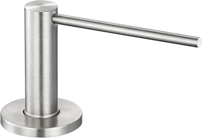 Soap Dispenser for Kitchen Sink Brushed Nickel GAPPO Stainless Steel Countertop Pump Hand Lotion Built in Bottlend Lotion Built in Bottle