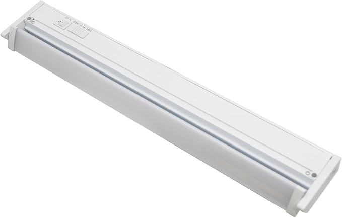 LEDVANCE 18" LED Undercabint Light, 14W, 3 CCT Select 2700/3000/4000K, 80 CRI, Linkable, 1000 LMS, Accessories Included - 1 Pack (62442)