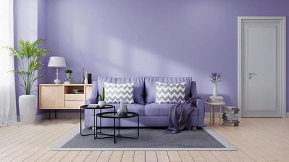 393"x17.7" Peel and Stick Wallpaper Solid Color Purple Contact Paper Self Adhesive Removable Wallpaper for Wall Covering Vinyl Rolls