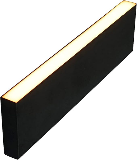 LUMENGY Paver Light Slim 0.5x9 Inch (0.55x8.85), 2700K Warm White, Glare-Free Linear Lighting for Driveways, Walkways and Paver Borders, 12V Hardwired, IP67 Waterproof, Drive-Over Rated