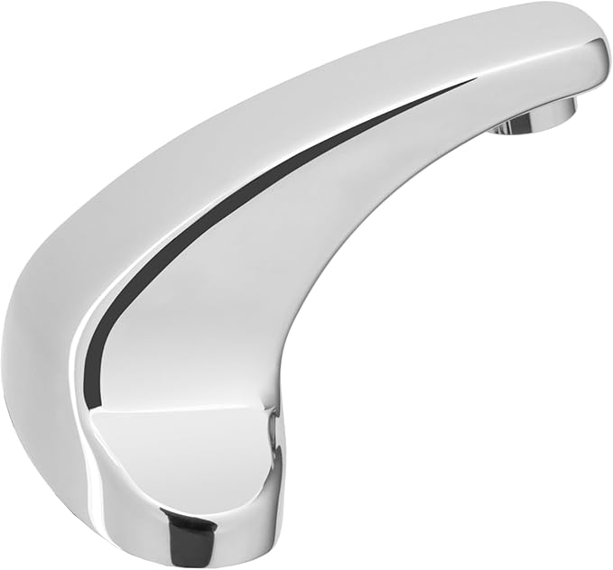 Sloan SF-2350 Sensor Activated Touch-Free Faucet, Commercial Grade with Mounting Hardware - 0.5 GPM Battery-Powered Deck-Mounted Mid Integrated Base Body with Below Deck Mixer, 3362118
