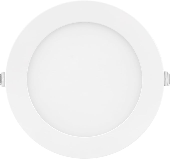 Maxxima 6 in. 2 Hour Fire Rated Ultra Thin LED Downlight, Slim Recessed Canless Light, IC Rated, 1100 Lumens, 5 Color Temperature Selectable 2700K/3000K/3500K/4000K/5000K, Dimmable, J-Box Included