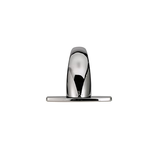 Zurn Z6936-CP4-L-MV-SH AquaSense Sensor Faucet, Single Hole, 4" Cover Plate, 1.0 GPM Aerator, Mixing Valve, Supply Hoses, Chrome